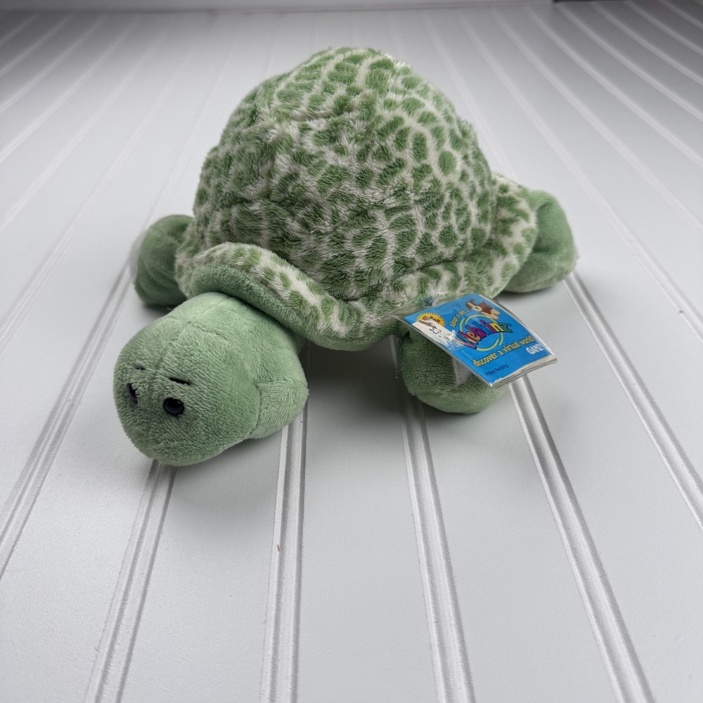 Ganz Webkinz HM225 Spotted Turtle Stuffed Animal Plush Code Unused & Sealed
